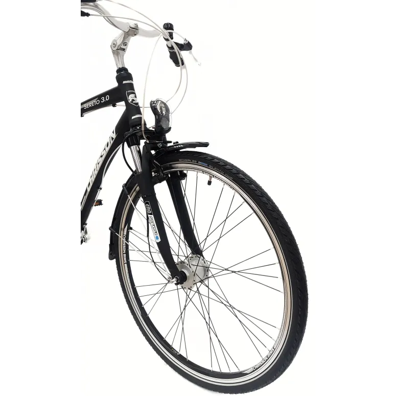 Rower Miejski Męski 28 Alu Kontra Bagażnik Dynamo Stopka Nexus 7 Światła