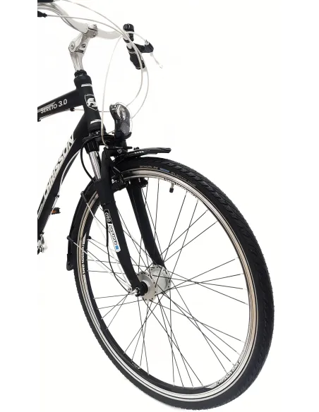 Rower Miejski Męski 28 Alu Kontra Bagażnik Dynamo Stopka Nexus 7 Światła