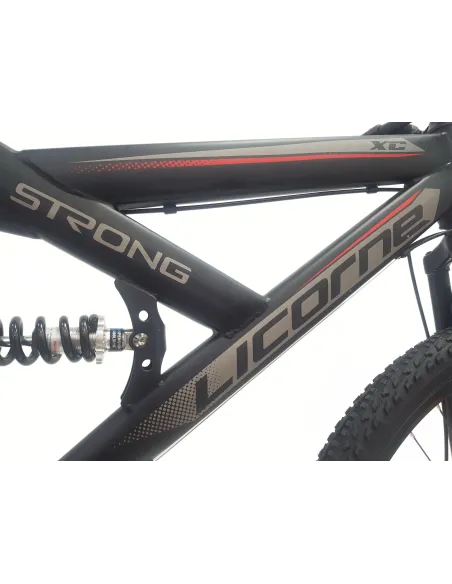 Rower Górski 29 Męski Damski MTB Dzwonek Pełna Amortyzacja Odblaski Stopka