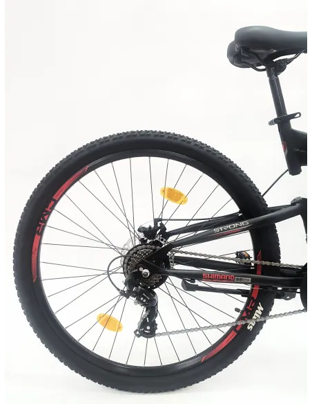 Rower Górski 29 Męski Damski MTB Dzwonek Pełna Amortyzacja Odblaski Stopka