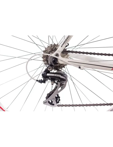 Rower Szosowy Męski 28 Alu Kolarzówka Szosówka Dual Pivot Cyngle Wyścigowy