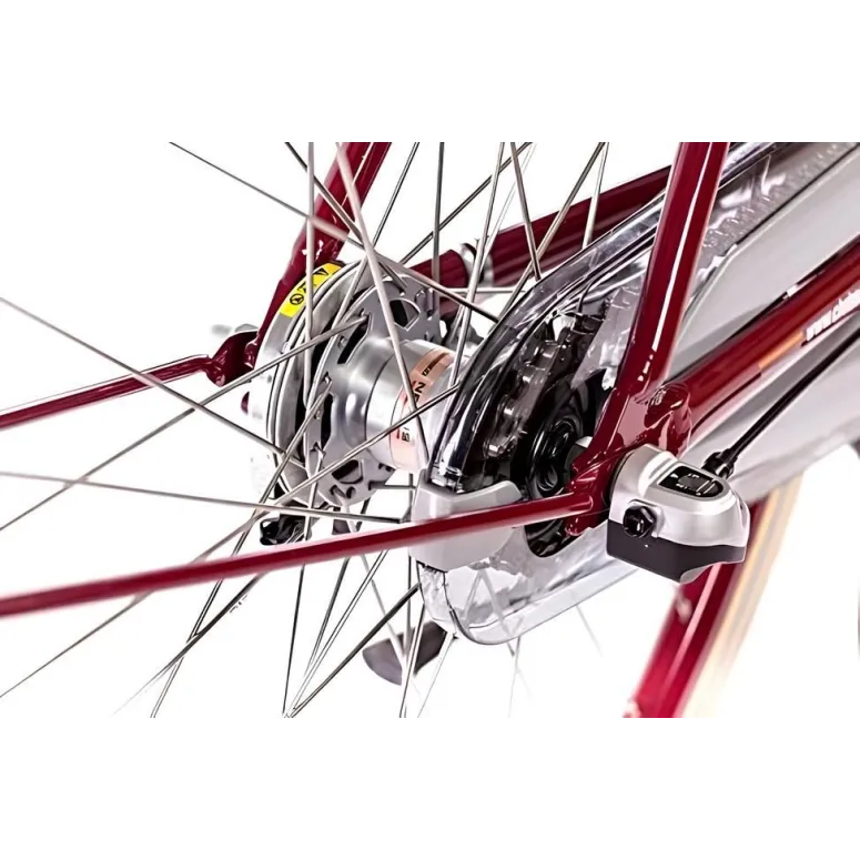 Rower Miejski 28 Męski Alu Retro Vintage Bagażnik Nexus 3 Dynamo Światła