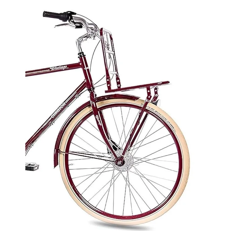 Rower Miejski 28 Męski Alu Retro Vintage Bagażnik Nexus 3 Dynamo Światła