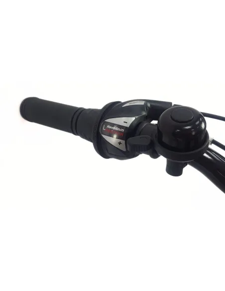 Rower Górski Młodzieżowy 26 MTB Hardtail Amortyzacja Sakwa Światła