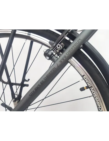 Rower Miejski 28 Męski Stal Nexus 7 Kontra Bagażnik Światła Błotniki