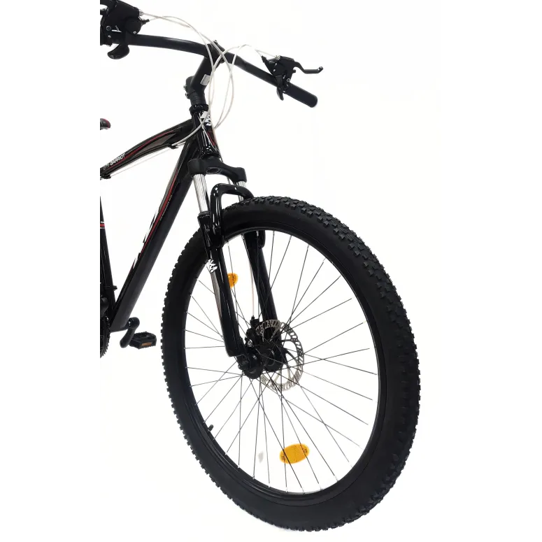 Rower Górski 27,5 Stalowy Damski Męski Hardtail Tarcze Amortyzacja Cyngle