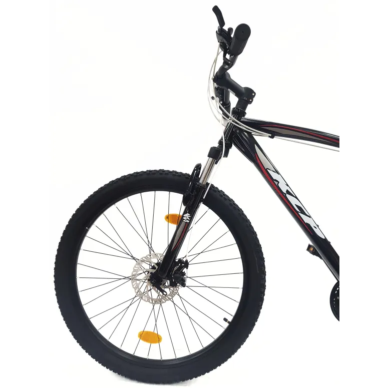 Rower Górski 27,5 Stalowy Damski Męski Hardtail Tarcze Amortyzacja Cyngle