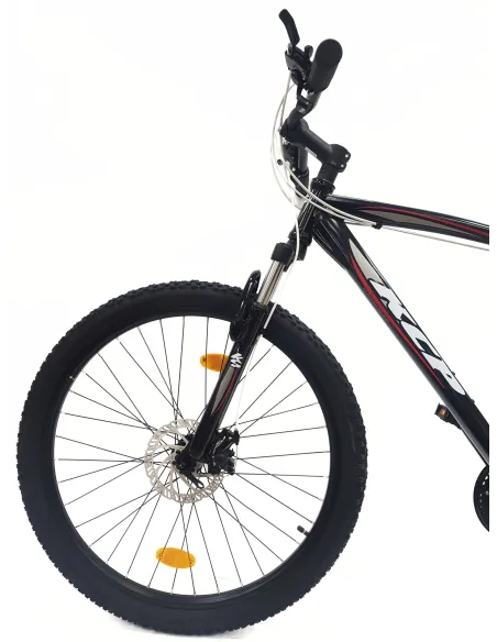 Rower Górski 27,5 Stalowy Damski Męski Hardtail Tarcze Amortyzacja Cyngle