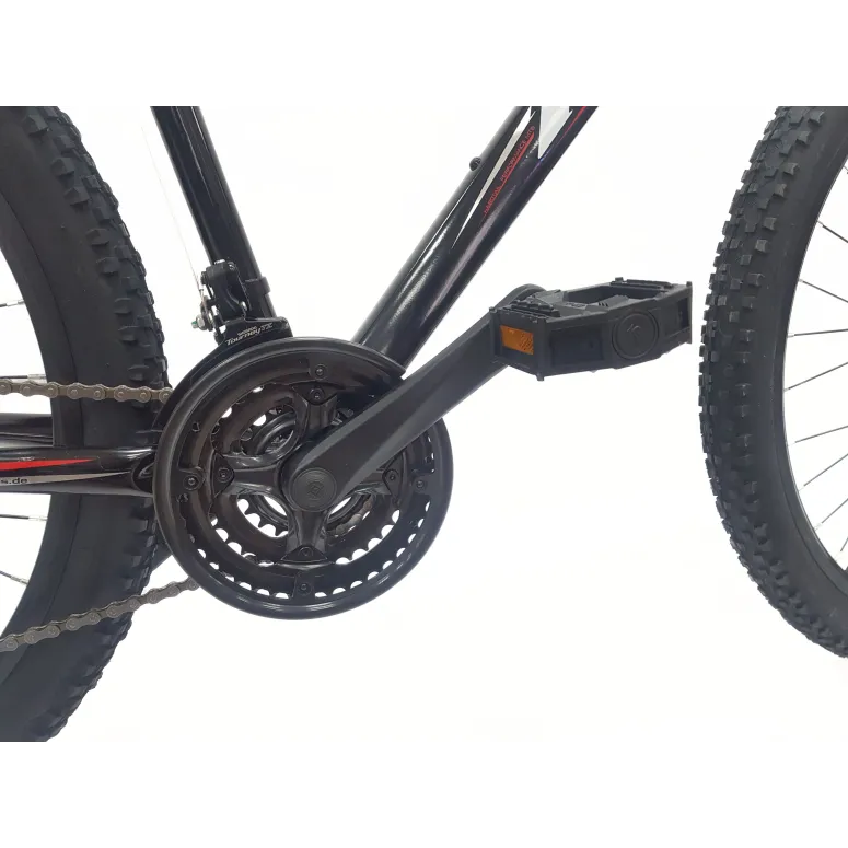 Rower Górski 27,5 Stalowy Damski Męski Hardtail Tarcze Amortyzacja Cyngle