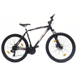 Rower Górski 27,5 Stalowy Damski Męski Hardtail Tarcze Amortyzacja Cyngle