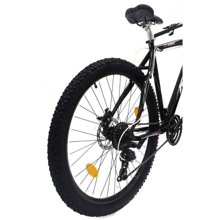 Rower Górski 27,5 Stalowy Damski Męski Hardtail Tarcze Amortyzacja Cyngle