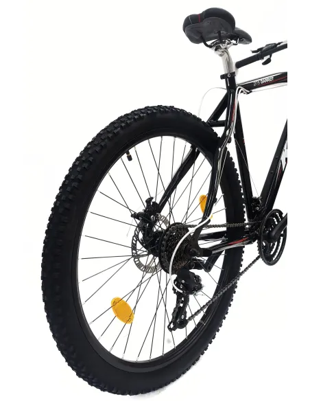 Rower Górski 27,5 Stalowy Damski Męski Hardtail Tarcze Amortyzacja Cyngle