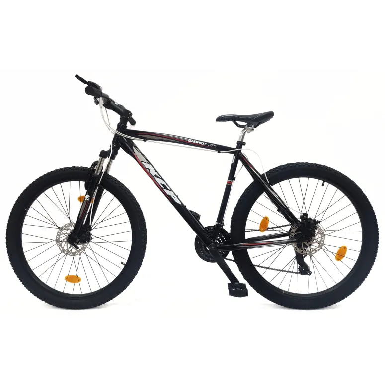 Rower Górski 27,5 Stalowy Damski Męski Hardtail Tarcze Amortyzacja Cyngle