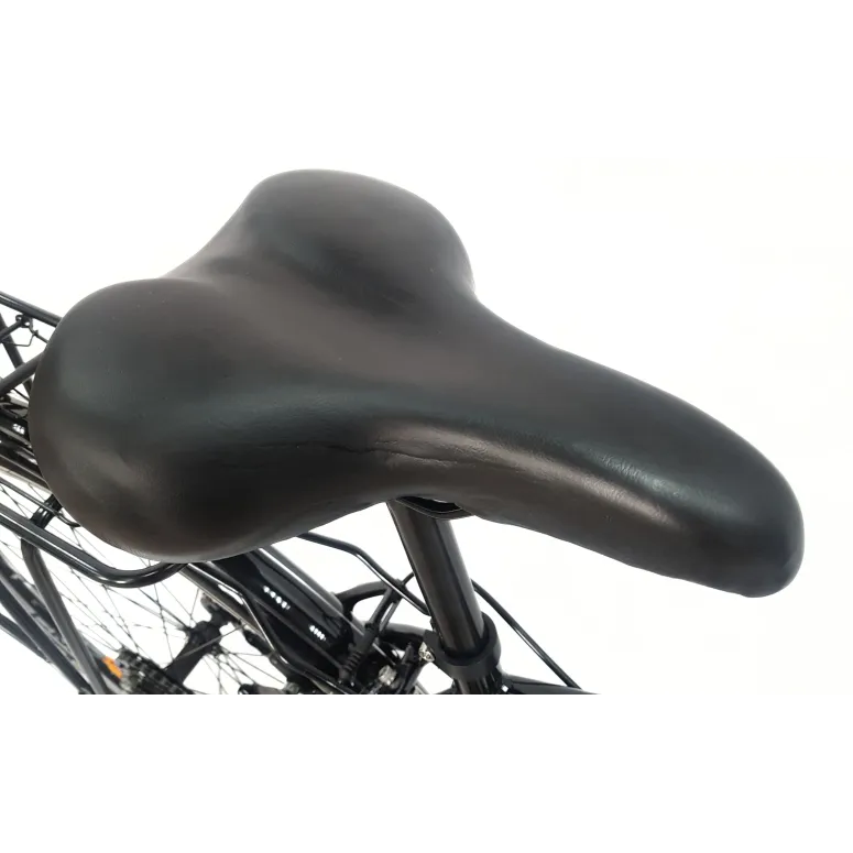 Rower Trekkingowy 28 Stal Męski Cyngle Dzwonek Stopka Bagażnik Oświetlenie