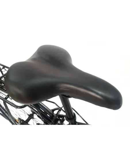 Rower Trekkingowy 28 Stal Męski Cyngle Dzwonek Stopka Bagażnik Oświetlenie