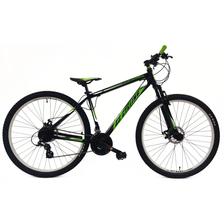 Rower Górski 29 Stal MTB Hardtail Tarcze Dzwonek Amortyzacja Klamkomanetki