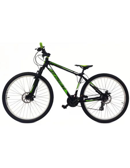 Rower Górski 29 Stal MTB Hardtail Tarcze Dzwonek Amortyzacja Klamkomanetki