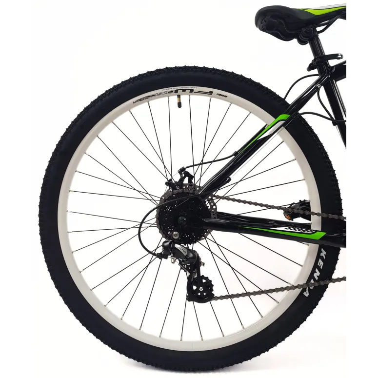 Rower Górski 29 Stal MTB Hardtail Tarcze Dzwonek Amortyzacja Klamkomanetki