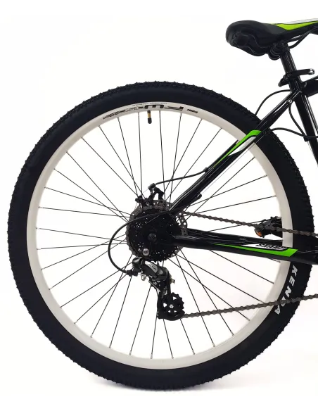 Rower Górski 29 Stal MTB Hardtail Tarcze Dzwonek Amortyzacja Klamkomanetki