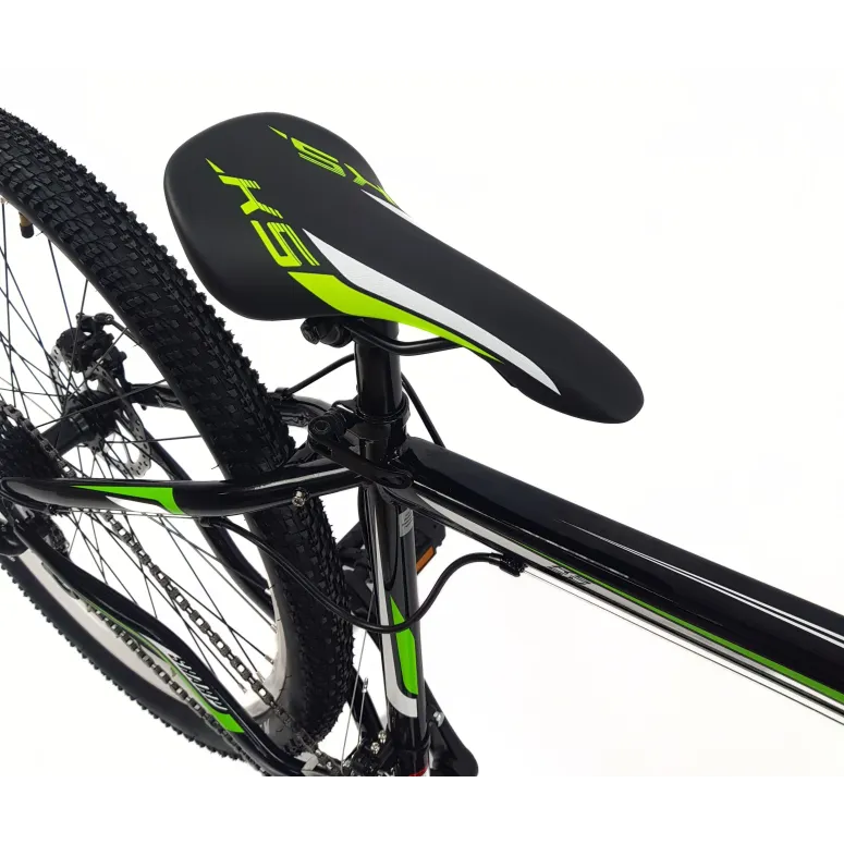 Rower Górski 29 Stal MTB Hardtail Tarcze Dzwonek Amortyzacja Klamkomanetki