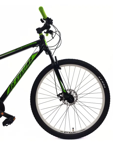 Rower Górski 29 Stal MTB Hardtail Tarcze Dzwonek Amortyzacja Klamkomanetki