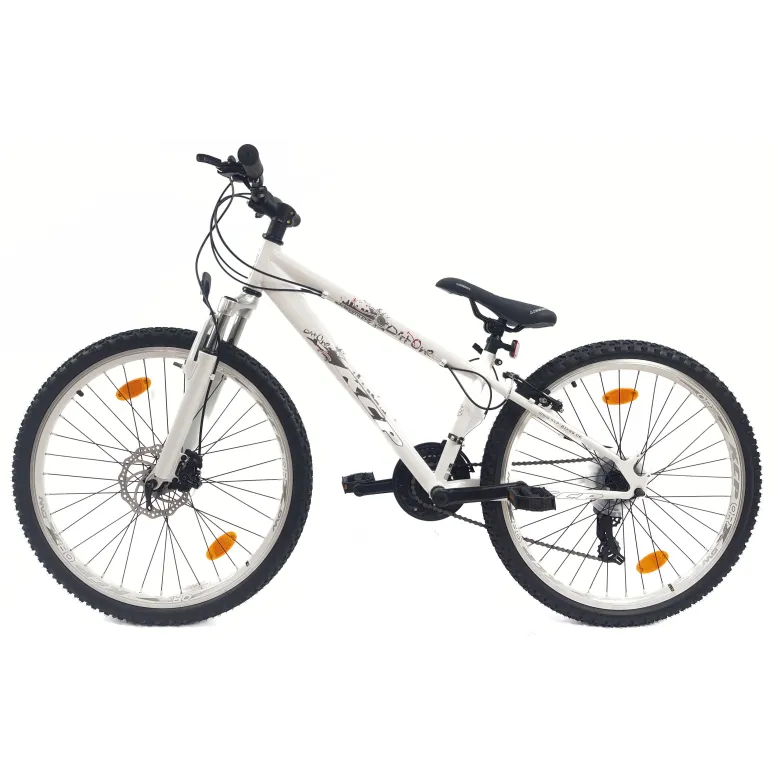 Rower Górski Dirt 26 MTB Młodzieżowy Dzwonek Odblaski Tarcza Amortyzacja