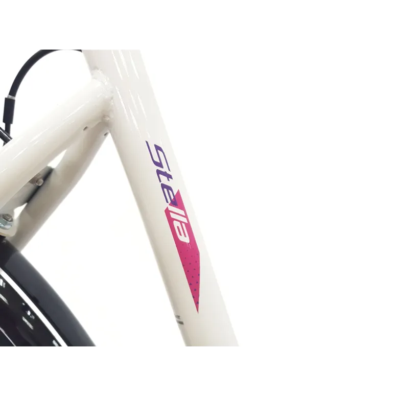 Rower Miejski 26 Dziewczęcy Uniwersalny Dzwonek Bagażnik Oświetlenie Stopka