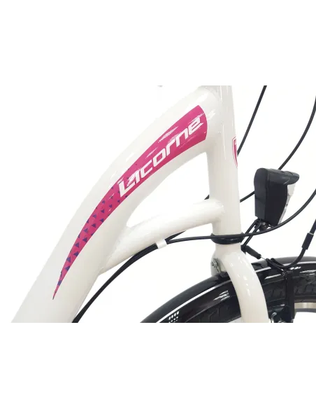 Rower Miejski 26 Dziewczęcy Uniwersalny Dzwonek Bagażnik Oświetlenie Stopka