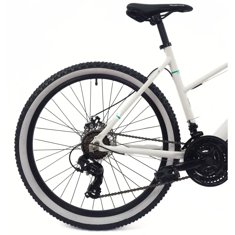 Rower Górski 26 Alu MTB Hardtail Damski Tarcze Amortyzowany Widelec Dzwonek