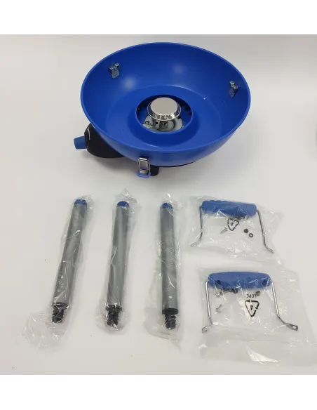 Grill Gazowy Turystyczny Campingaz Party 400 CV Przenośny Kemping 2000W - 8