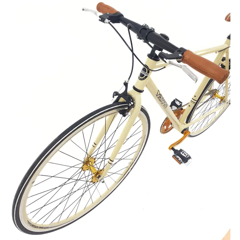 Rower Ostre Koło Męski 28 Stal Wyścigowy Lekki Jednobiegowy Vintage U-Brake