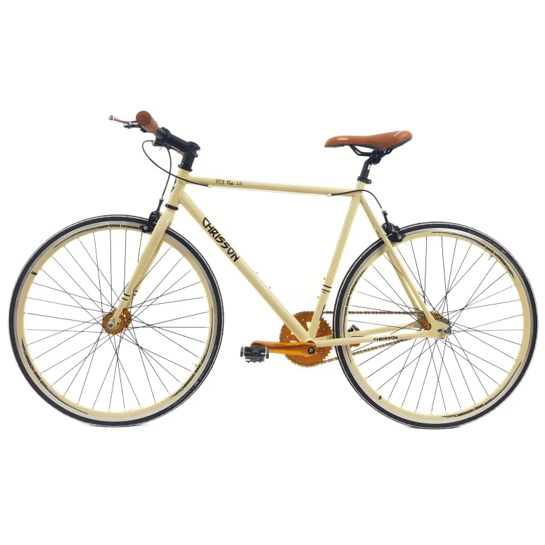 Rower Ostre Koło Męski 28 Stal Wyścigowy Lekki Jednobiegowy Vintage U-Brake