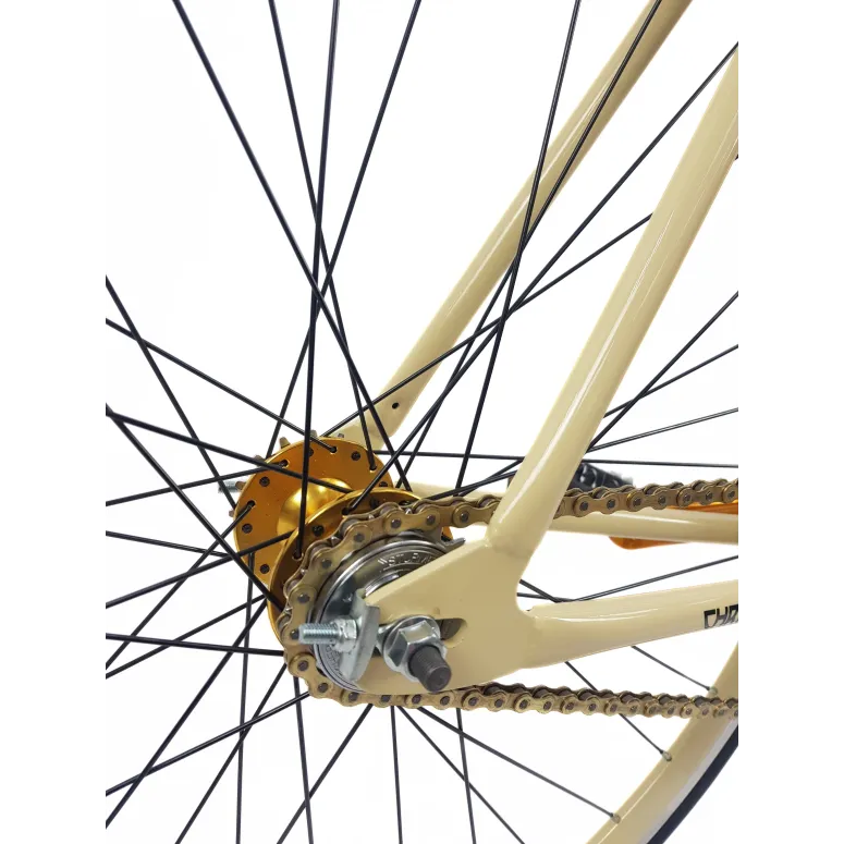 Rower Ostre Koło Męski 28 Stal Wyścigowy Lekki Jednobiegowy Vintage U-Brake