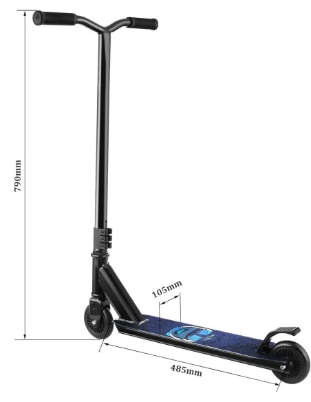 Hulajnoga Dziecięca Hikole Kids Pro Alu Antypoślizgowa ABEC-7 360 Stopni