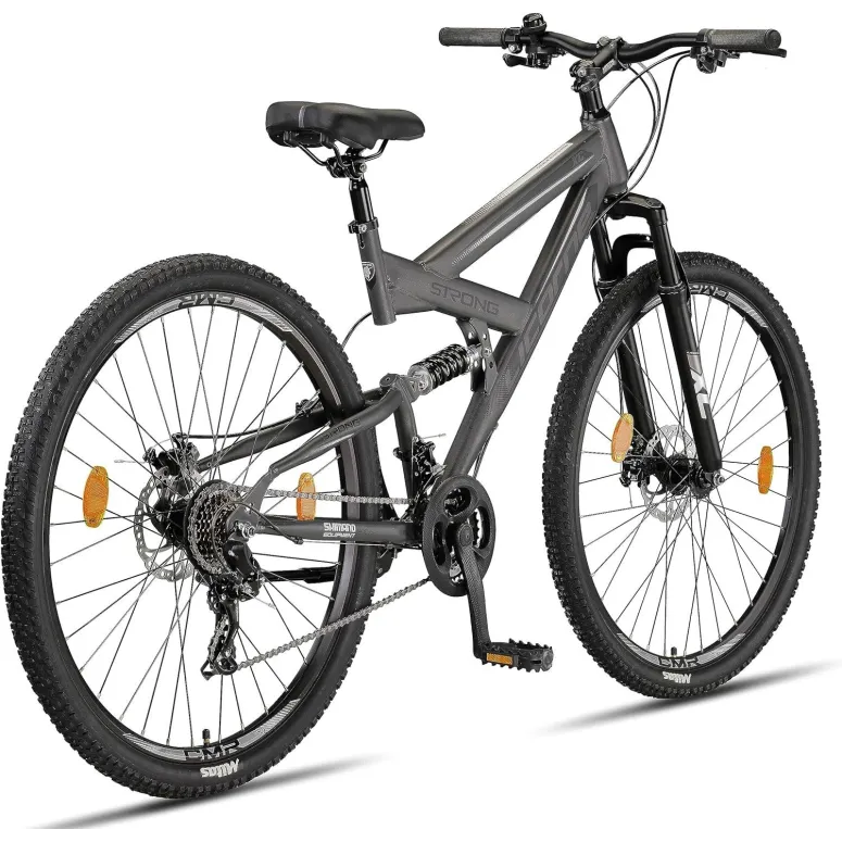 Rower Górski Męski 29 Pełna Amortyzacja MTB Tarcze Cyngle Dzwonek Stopka - 2