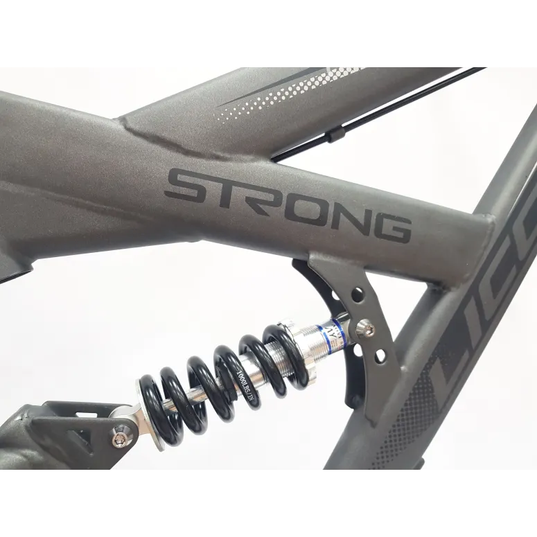 Rower Górski Męski 29 Pełna Amortyzacja MTB Tarcze Cyngle Dzwonek Stopka - 12