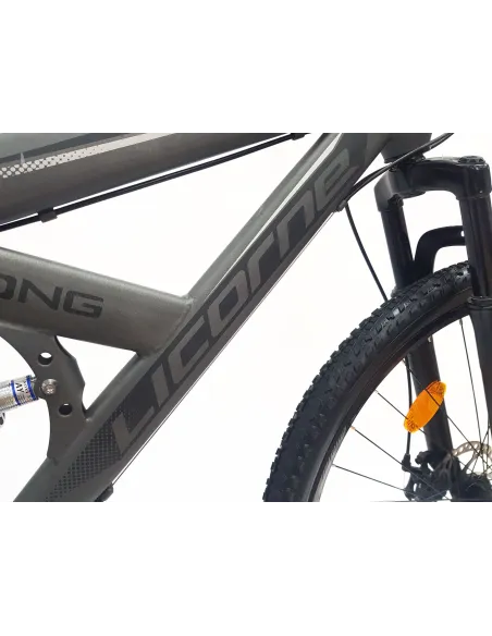 Rower Górski Męski 29 Pełna Amortyzacja MTB Tarcze Cyngle Dzwonek Stopka - 13