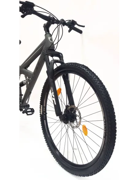 Rower Górski Męski 29 Pełna Amortyzacja MTB Tarcze Cyngle Dzwonek Stopka - 21