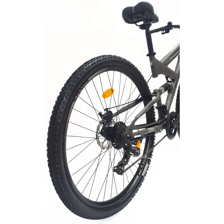 Rower Górski Męski 29 Pełna Amortyzacja MTB Tarcze Cyngle Dzwonek Stopka - 20