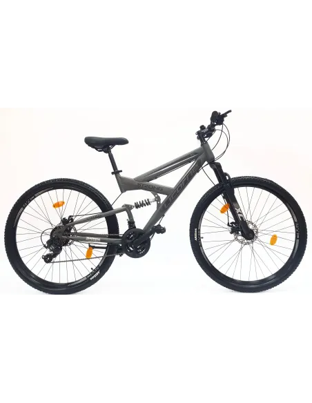 Rower Górski Męski 29 Pełna Amortyzacja MTB Tarcze Cyngle Dzwonek Stopka - 4