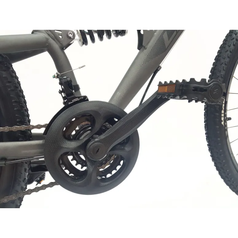 Rower Górski Męski 29 Pełna Amortyzacja MTB Tarcze Cyngle Dzwonek Stopka - 18