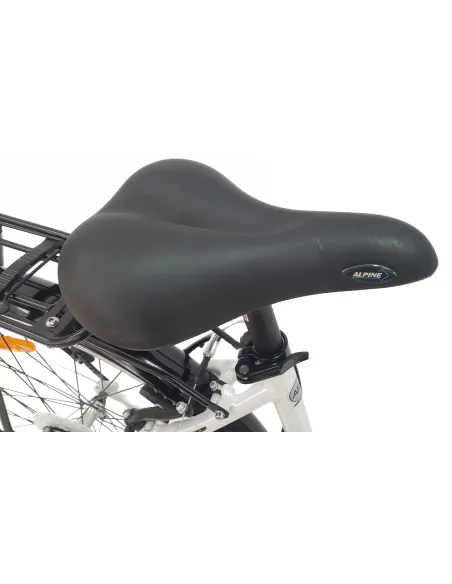 Rower Miejski Damski 28 Aluminium Cyngle Błotniki Bagażnik Stopka Dzwonek