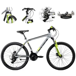 Rower Górski 26 Tarcze MTB Stopka ALuminiowy Góral Młodzieżowy Amortyzacja