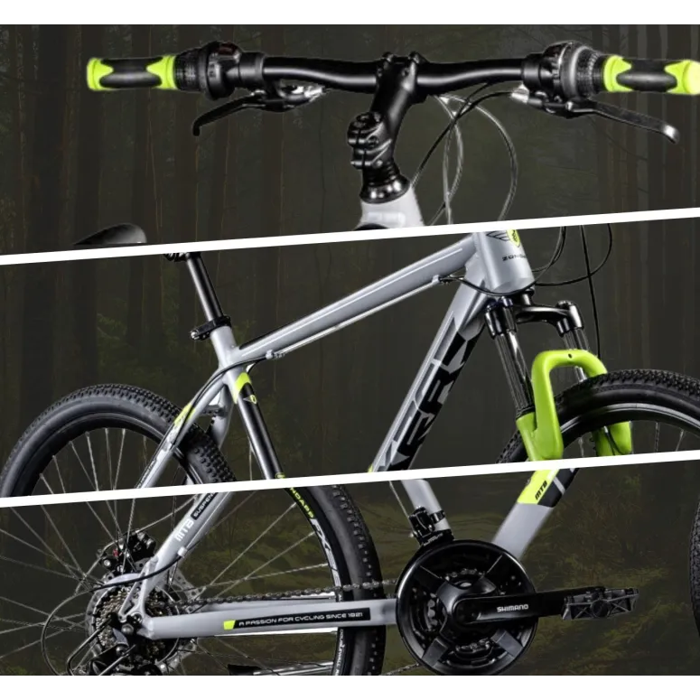 Rower Górski 26 Tarcze MTB Stopka ALuminiowy Góral Młodzieżowy Amortyzacja - 2