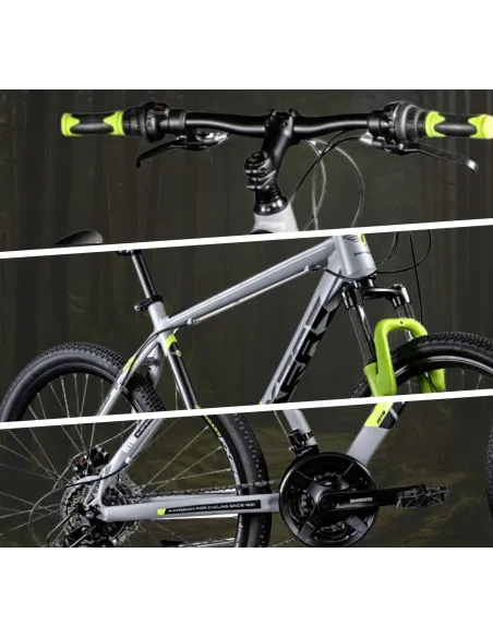 Rower Górski 26 Tarcze MTB Stopka ALuminiowy Góral Młodzieżowy Amortyzacja - 2