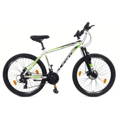 Rower Górski 26 Aluminium Młodzieżowy MTB Hardtail Dzwonek Odblaski Stopka