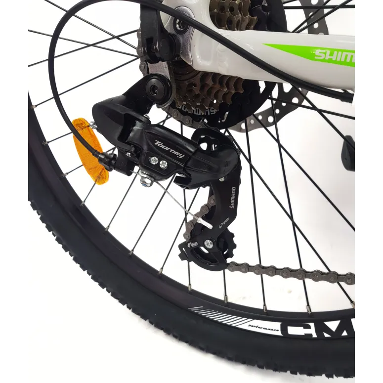 Rower Górski 26 Aluminium Młodzieżowy MTB Hardtail Dzwonek Odblaski Stopka