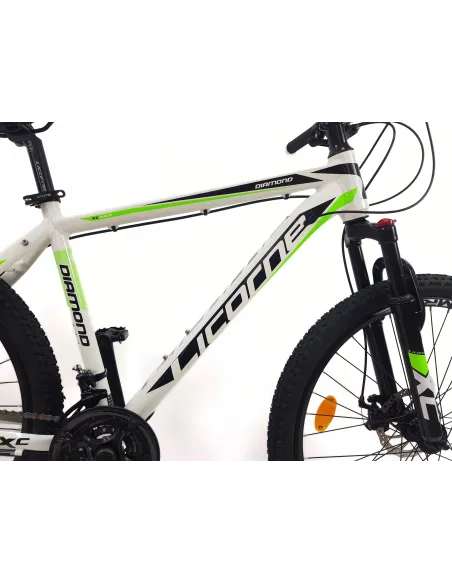 Rower Górski 26 Aluminium Młodzieżowy MTB Hardtail Dzwonek Odblaski Stopka