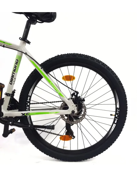 Rower Górski 26 Aluminium Młodzieżowy MTB Hardtail Dzwonek Odblaski Stopka