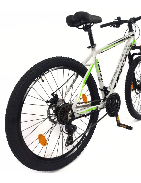Rower Górski 26 Aluminium Młodzieżowy MTB Hardtail Dzwonek Odblaski Stopka